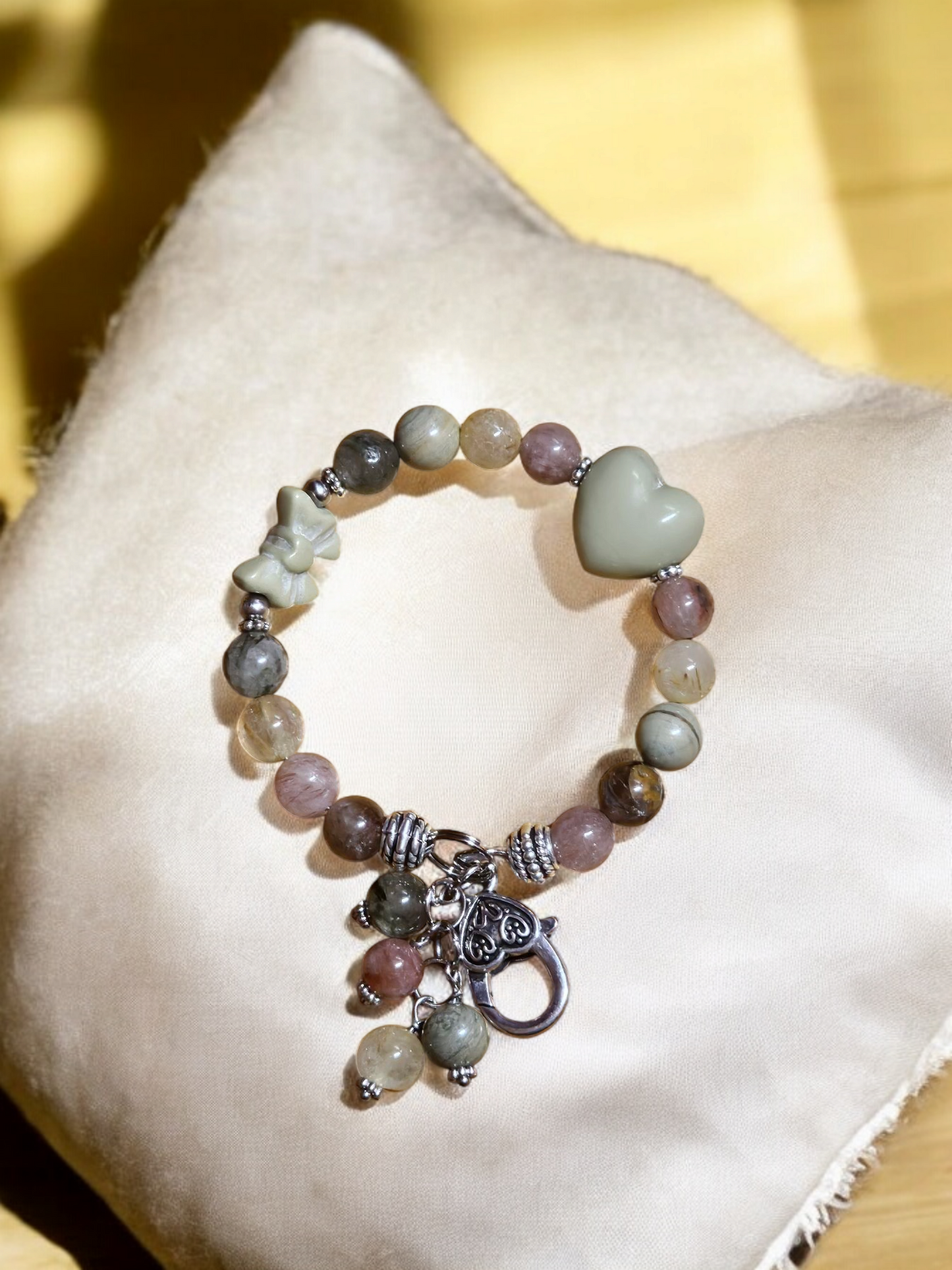 Alashan & Rutilated Quartz.